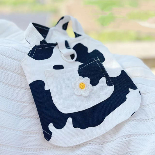 KFX-0656957 Cotton Denim Vest for Pets - Comfortable and Stylish Dog Tank Top