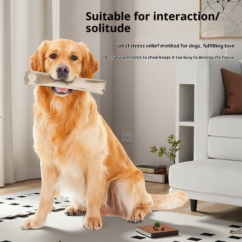 KFX-0659005 Natural Coffee Wood Dog Chew Stick in Various Sizes and Styles