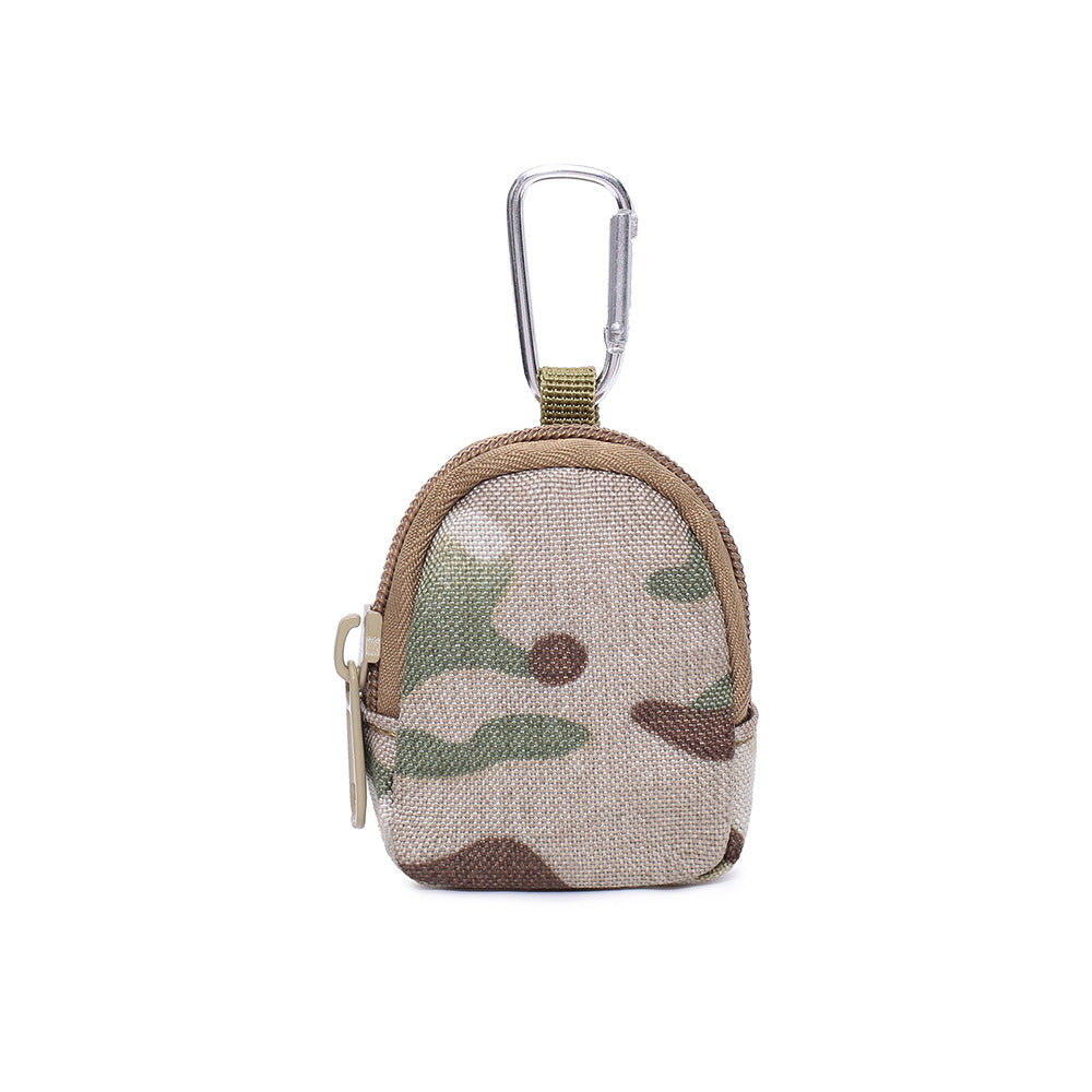 KFX-0662589 Portable Tactical Snack Bag for Outdoor Sports - Versatile and Multi-Functional in Black, Mud, Army, or Camouflage