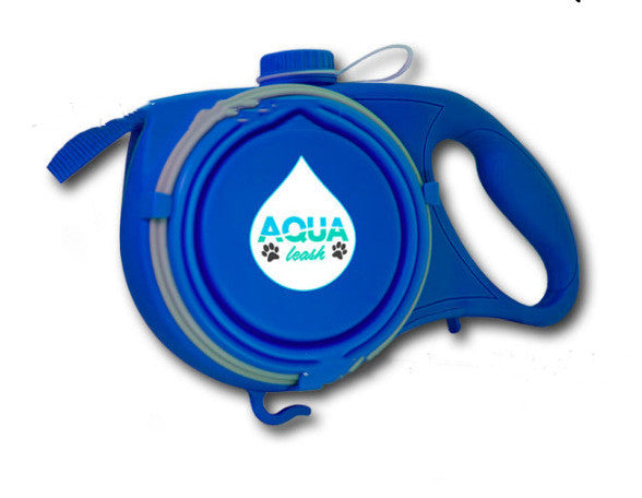KFX-0665917 Pet Traction Rope with Waste Bag Dispenser, Water Bottle Holder, and Foldable Bowl