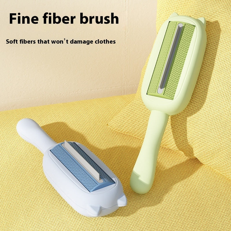 KFX-0667709 Pet Hair Removal Brush for Dogs and Cats - ABS Plastic, 22x6x5.5cm, Available in Green, Blue, Yellow
