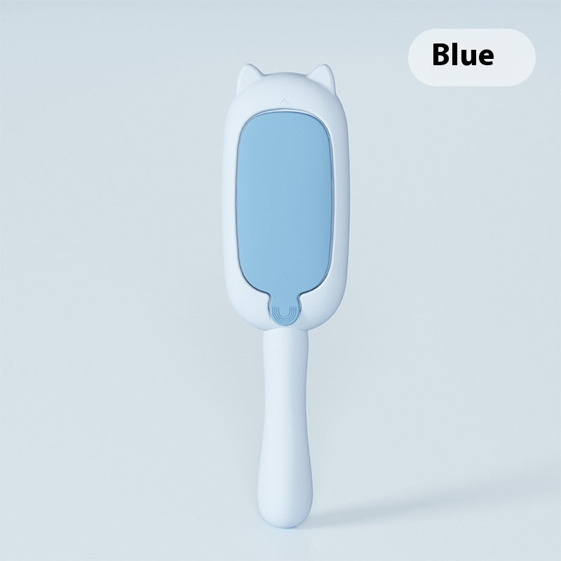 KFX-0667709 Pet Hair Removal Brush for Dogs and Cats - ABS Plastic, 22x6x5.5cm, Available in Green, Blue, Yellow