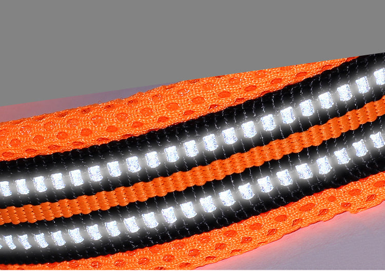 KFX-0668093 Adjustable Reflective Nylon Dog Collar for Outdoor and Indoor Use