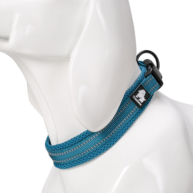 KFX-0668093 Adjustable Reflective Nylon Dog Collar for Outdoor and Indoor Use