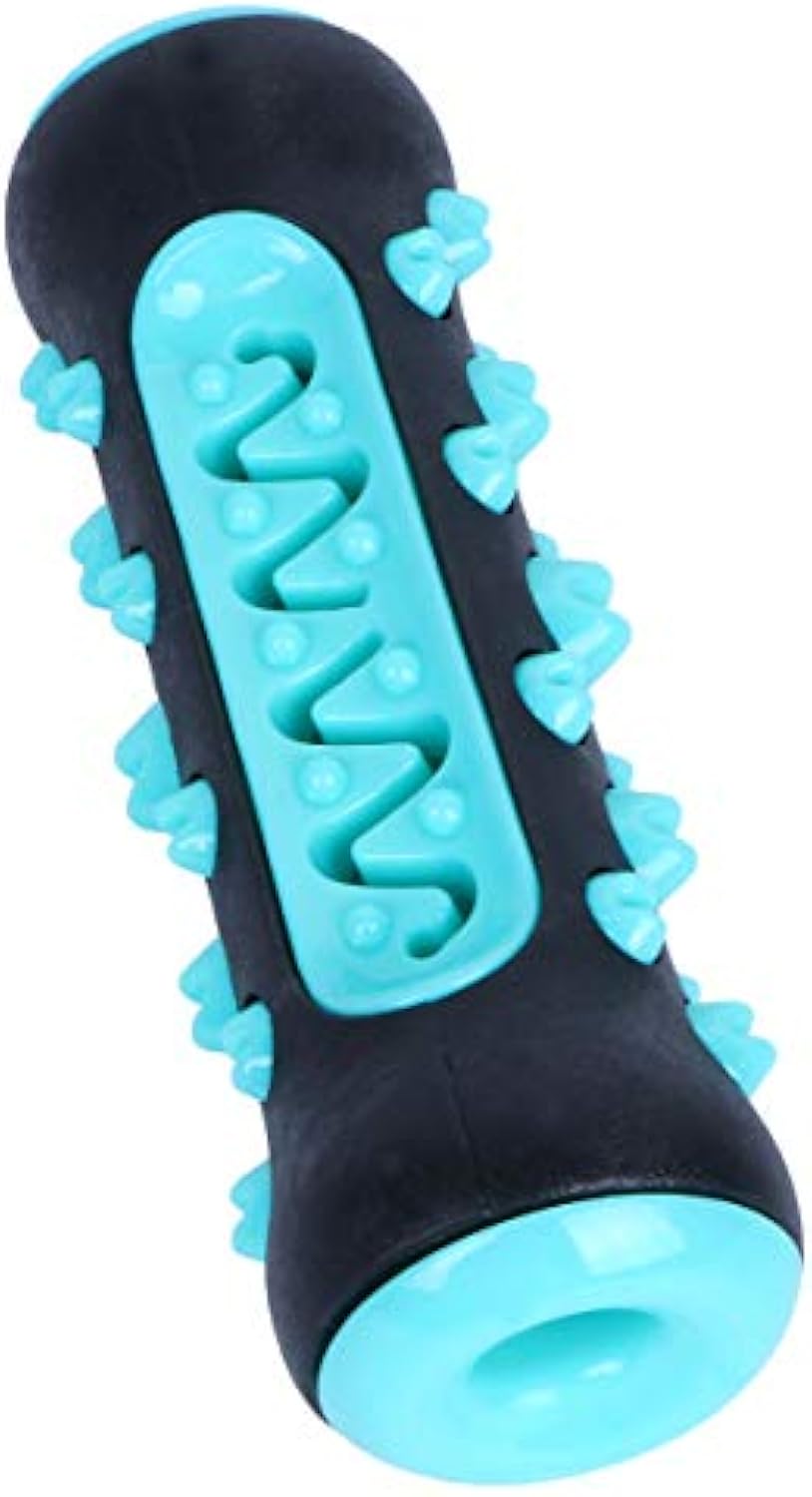 KFX-0669373 Natural Rubber Dog Toothbrush Chew Toy for Dental Cleaning and Teething Relief