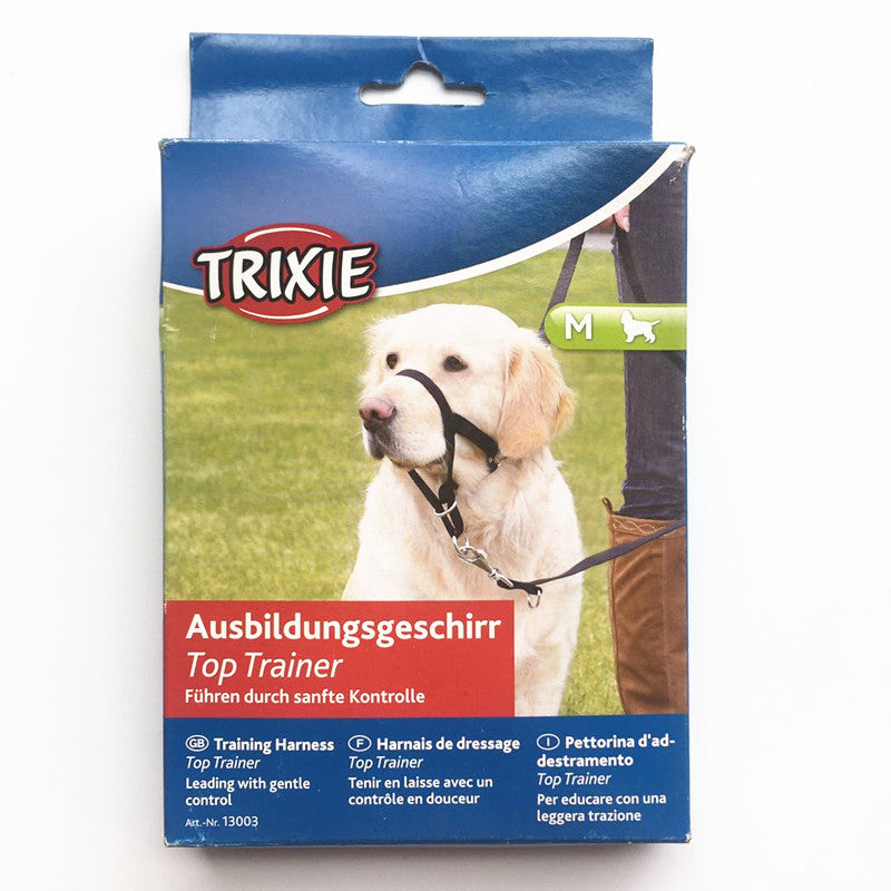 KFX-0671677 Adjustable Nylon Anti-Bite Dog Mouth Cover - Breathable Mask Available in Multiple Sizes