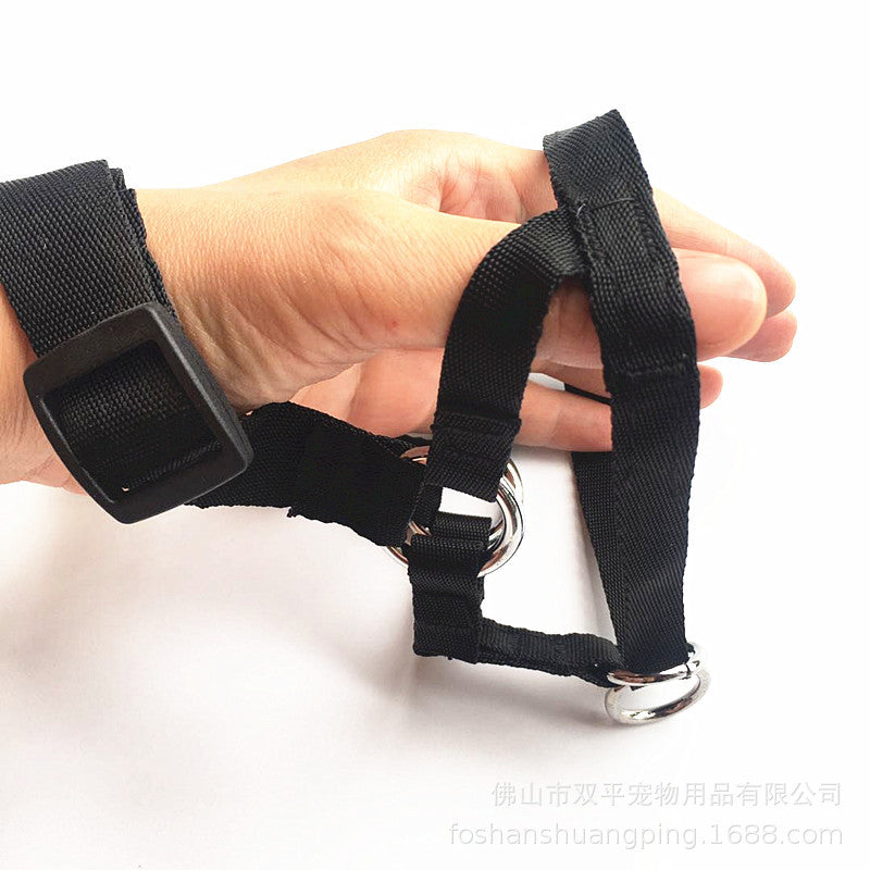 KFX-0671677 Adjustable Nylon Anti-Bite Dog Mouth Cover - Breathable Mask Available in Multiple Sizes