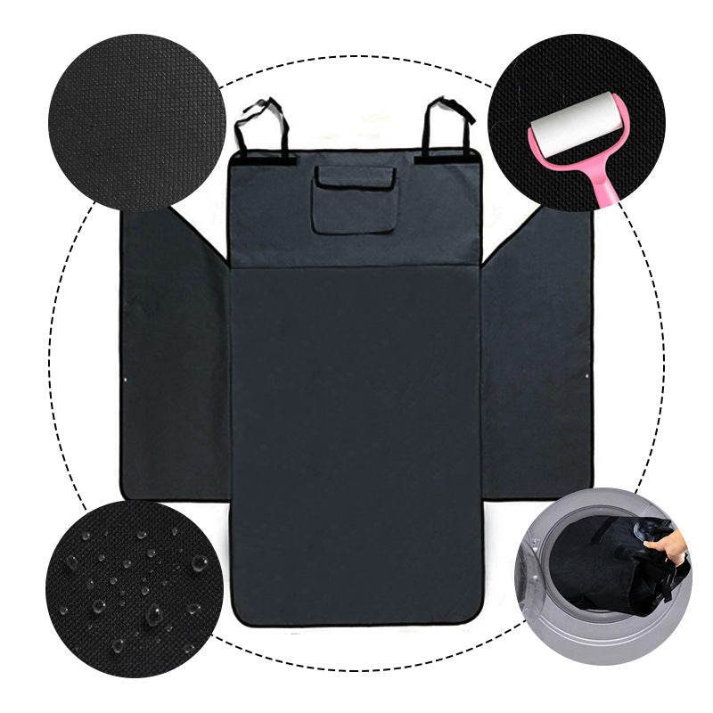 KFX-0676669 Waterproof Vehicle-Mounted Pet Mat Made from 600D Oxford Cloth, Size Options Available