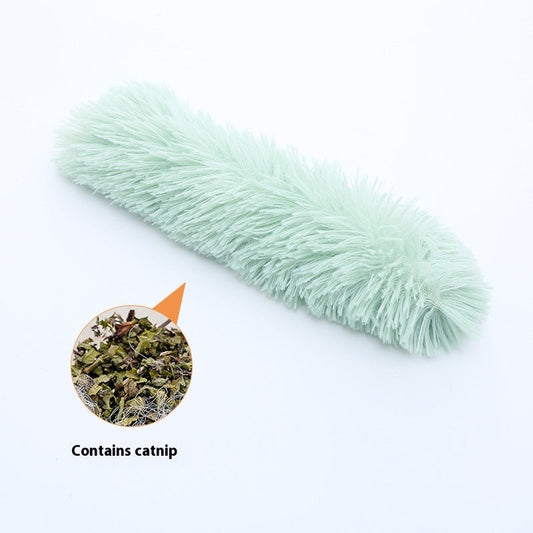 KFX-0678461 Cat Self-Hi Plush Toy with Catnip and Bite-Resistant Material - Multiple Colors Available, 30cm Long