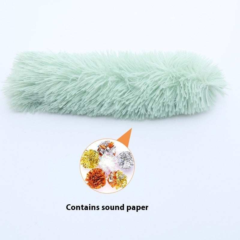 KFX-0678461 Cat Self-Hi Plush Toy with Catnip and Bite-Resistant Material - Multiple Colors Available, 30cm Long