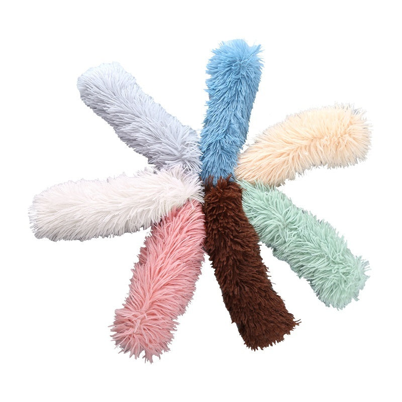 KFX-0678461 Cat Self-Hi Plush Toy with Catnip and Bite-Resistant Material - Multiple Colors Available, 30cm Long