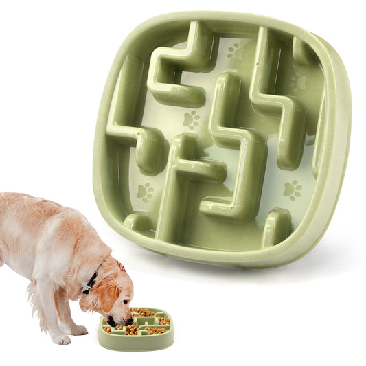 KFX-0679101 Maze Slow Feeding Bowl for Dogs and Cats - Anti-Choking Design to Promote Healthy Eating and Prevent Obesity - Available in Macaron Colors