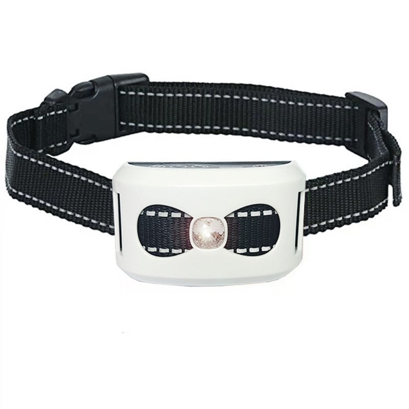 KFX-0679613 Dog Bark Control Vibration and Shock Collar, X-Shaped Yellow & 8-Shaped White