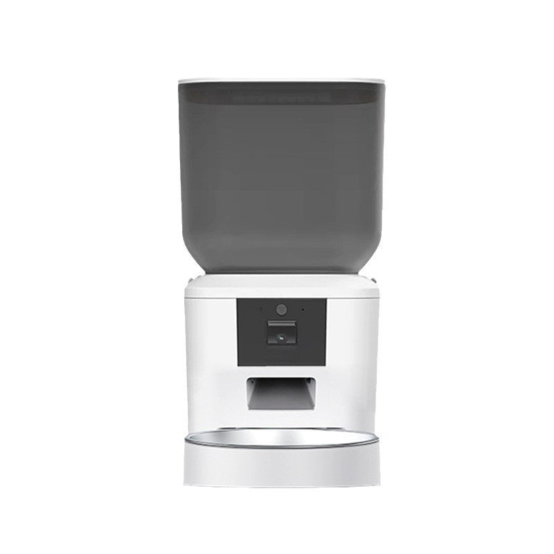 KFX-0681405 Intelligent Automatic Pet Feeder with Remote Video and Large Capacity for Dogs and Cats