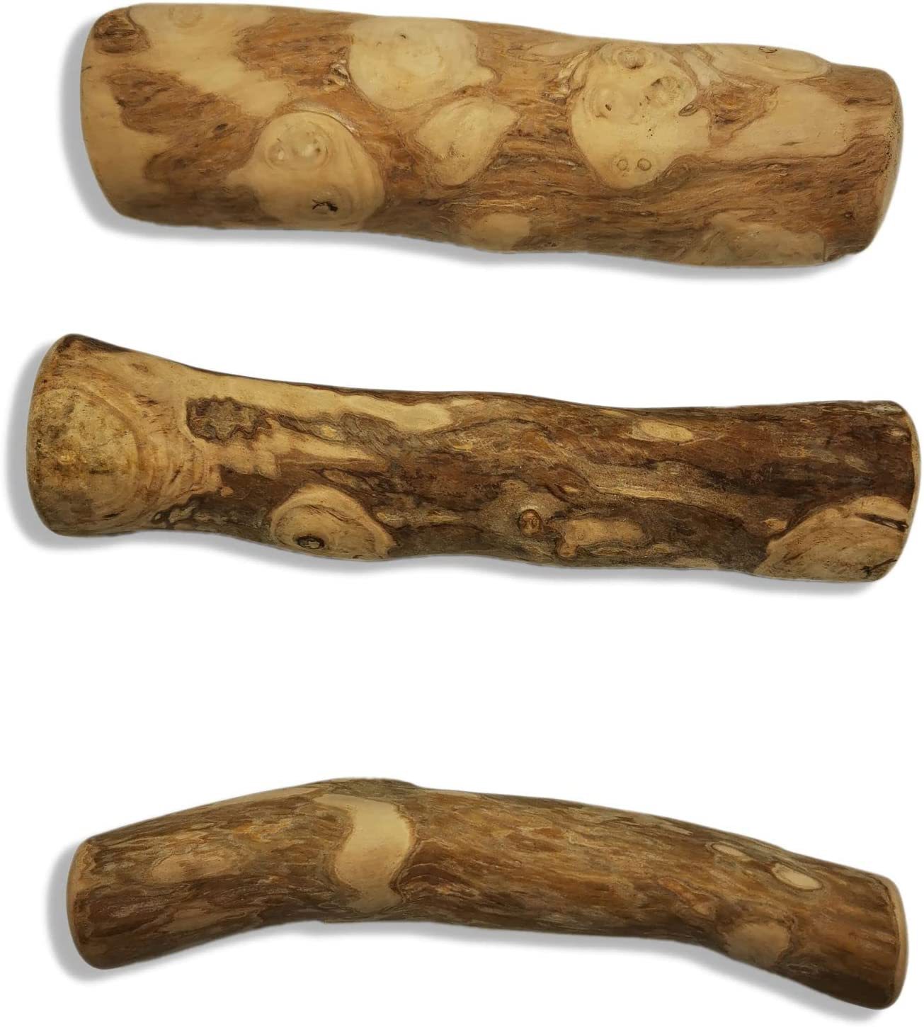 KFX-0688189 Wooden Dog Bite Molar Rod - Various Diameters for Chewing and Dental Health