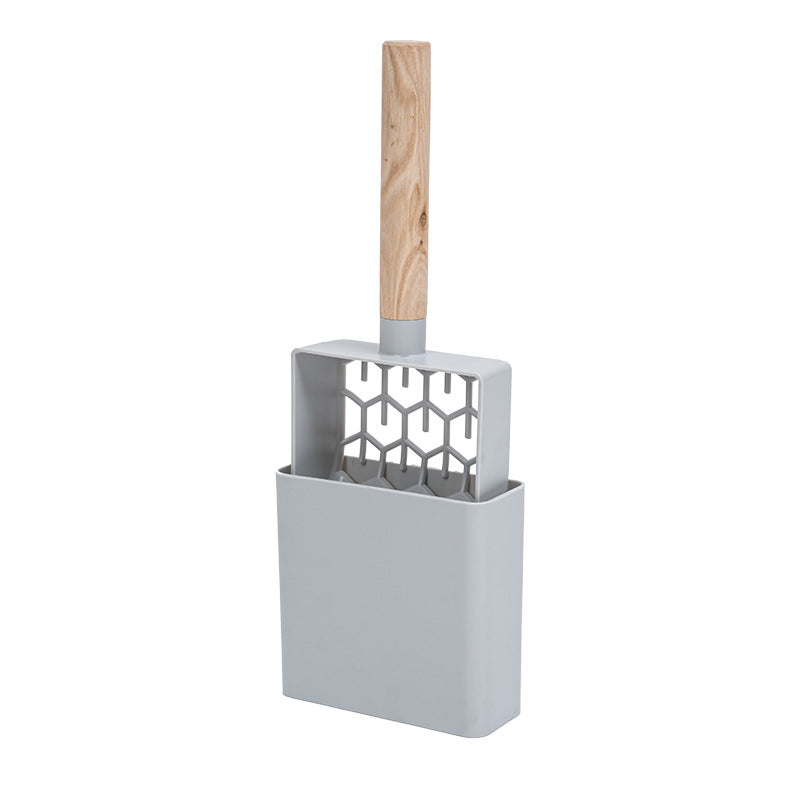 KFX-0688957 Efficient Cat Litter Cleaning Tool Set with Fixed Back, Flat & Inclined Pedals