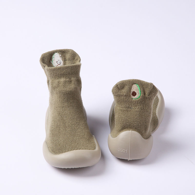 KFX-0689981 Soft Bottom Non-slip Cartoon Cotton Baby Shoes for Toddlers - Multiple Colors Available