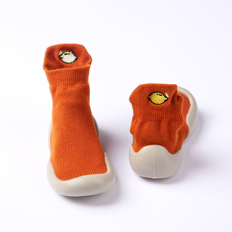 KFX-0689981 Soft Bottom Non-slip Cartoon Cotton Baby Shoes for Toddlers - Multiple Colors Available