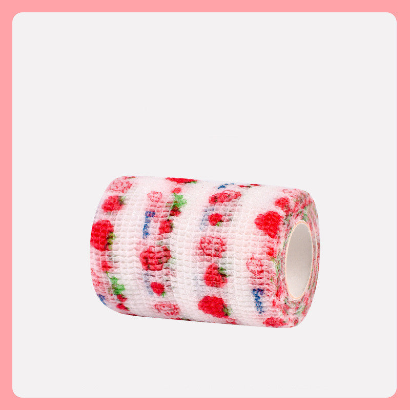 KFX-0691005 Self-Adhesive Non-Woven Fabric Bandage for Pets - Breathable, Elastic, Multiple Sizes Available