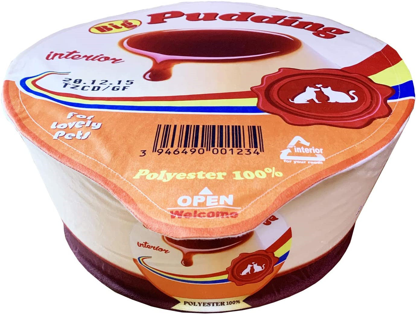 KFX-0698941 Cozy Instant Noodle Barrel Pet Nest for Cats and Dogs