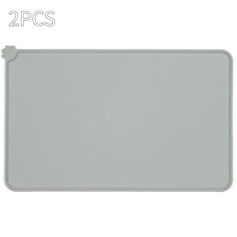 KFX-0700733 Silicone Dog Food Mat 47x30cm for Mess-Free Feeding