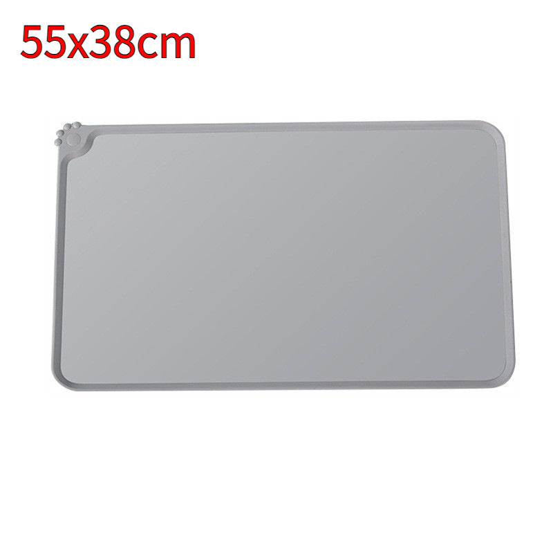 KFX-0700733 Silicone Dog Food Mat 47x30cm for Mess-Free Feeding