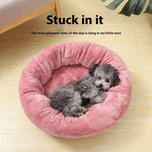 KFX-0704701 Deep Sleep Nest for Small and Medium-Sized Dogs and Cats - Cozy Pet Bed Available in Multiple Sizes and Colors