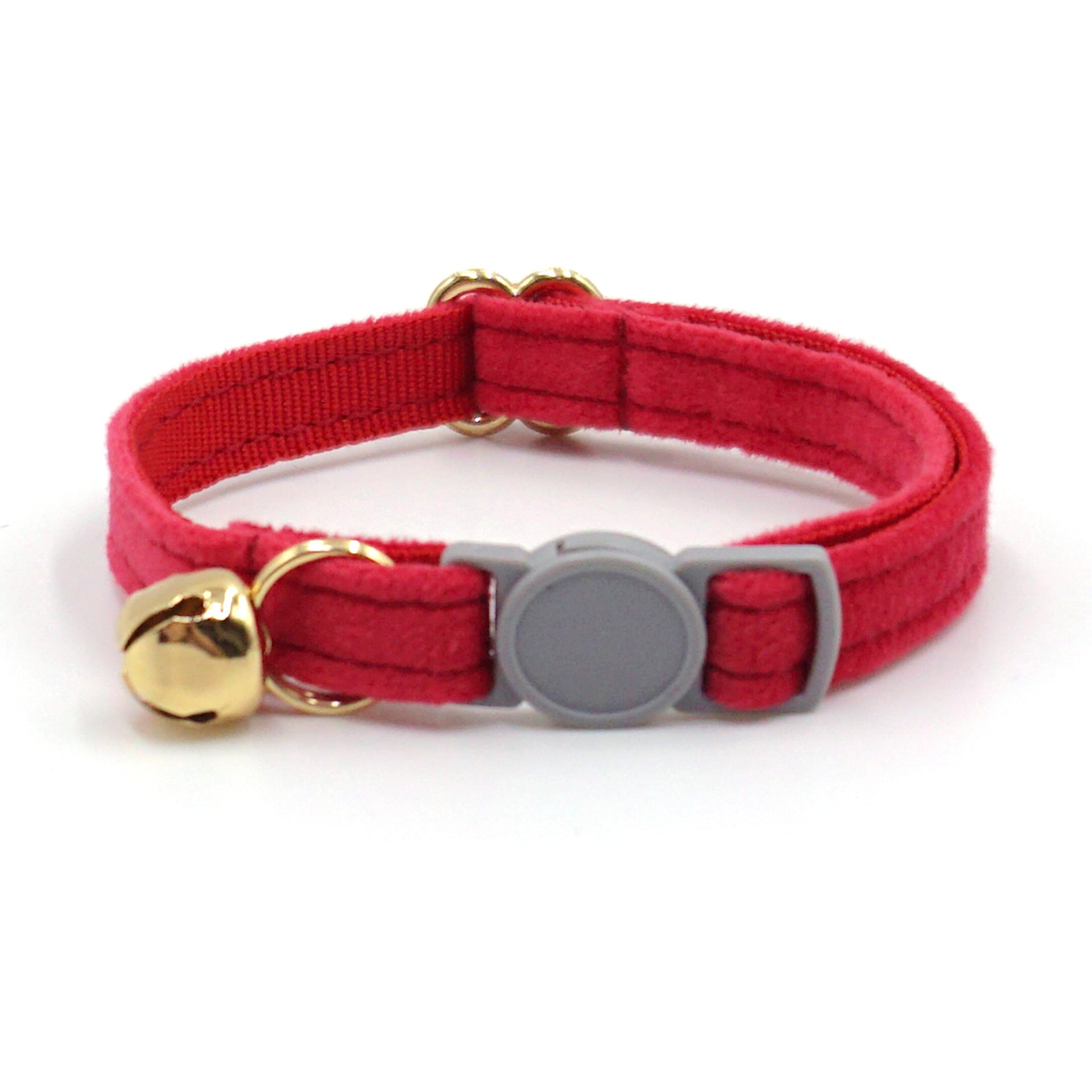 KFX-0706621 Safety Bell Cat Collar with Adjustable Cloth Design for Pet Comfort