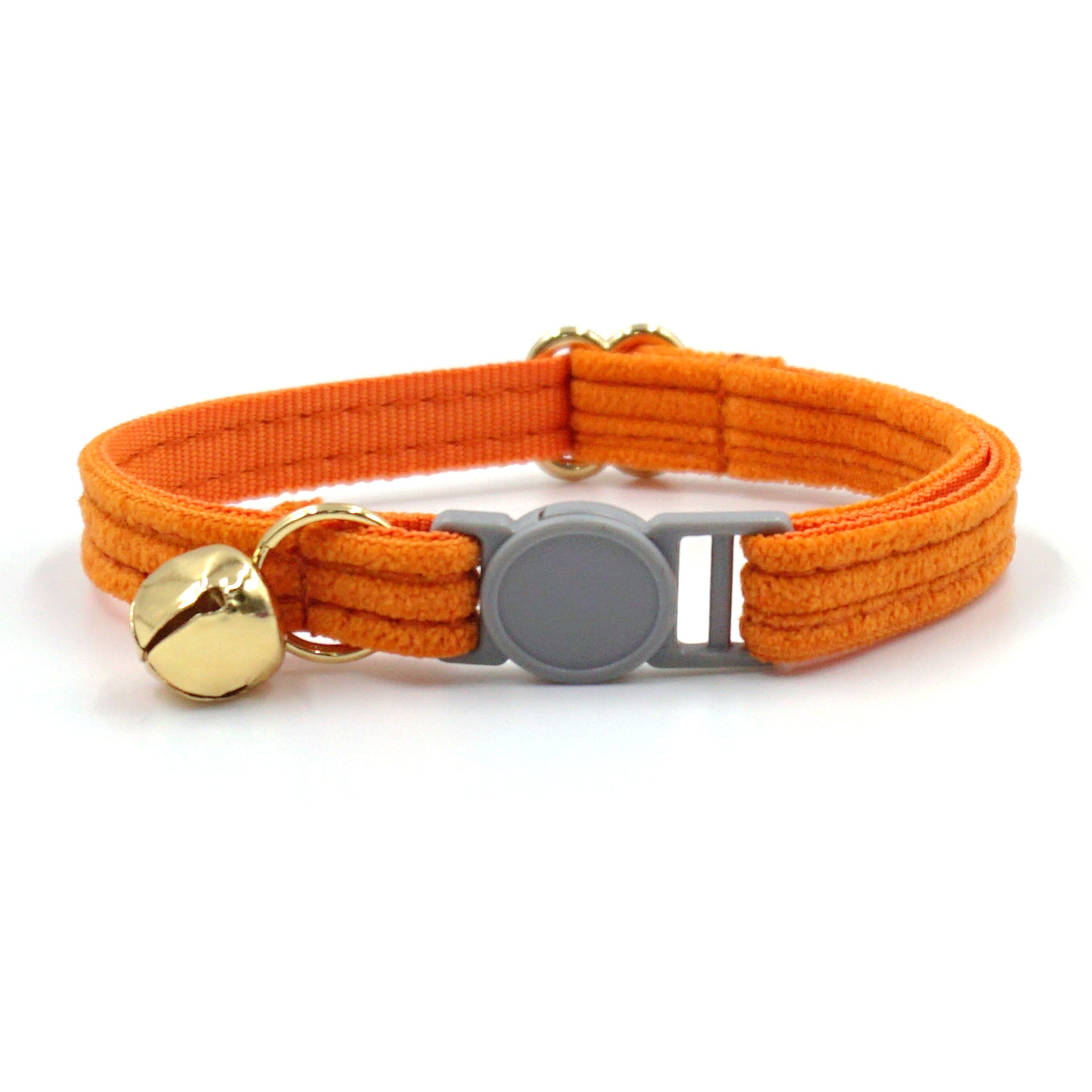 KFX-0706621 Safety Bell Cat Collar with Adjustable Cloth Design for Pet Comfort