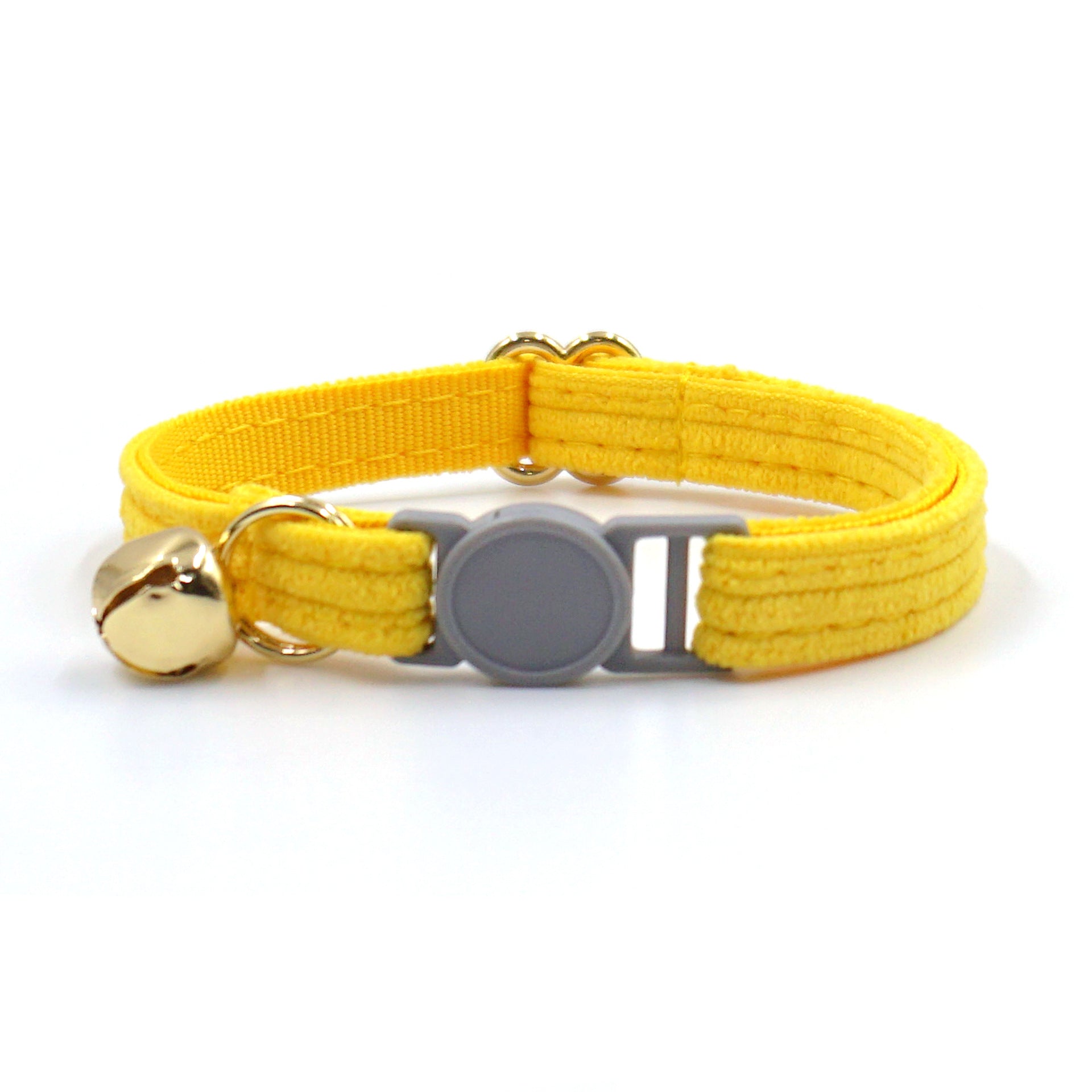 KFX-0706621 Safety Bell Cat Collar with Adjustable Cloth Design for Pet Comfort