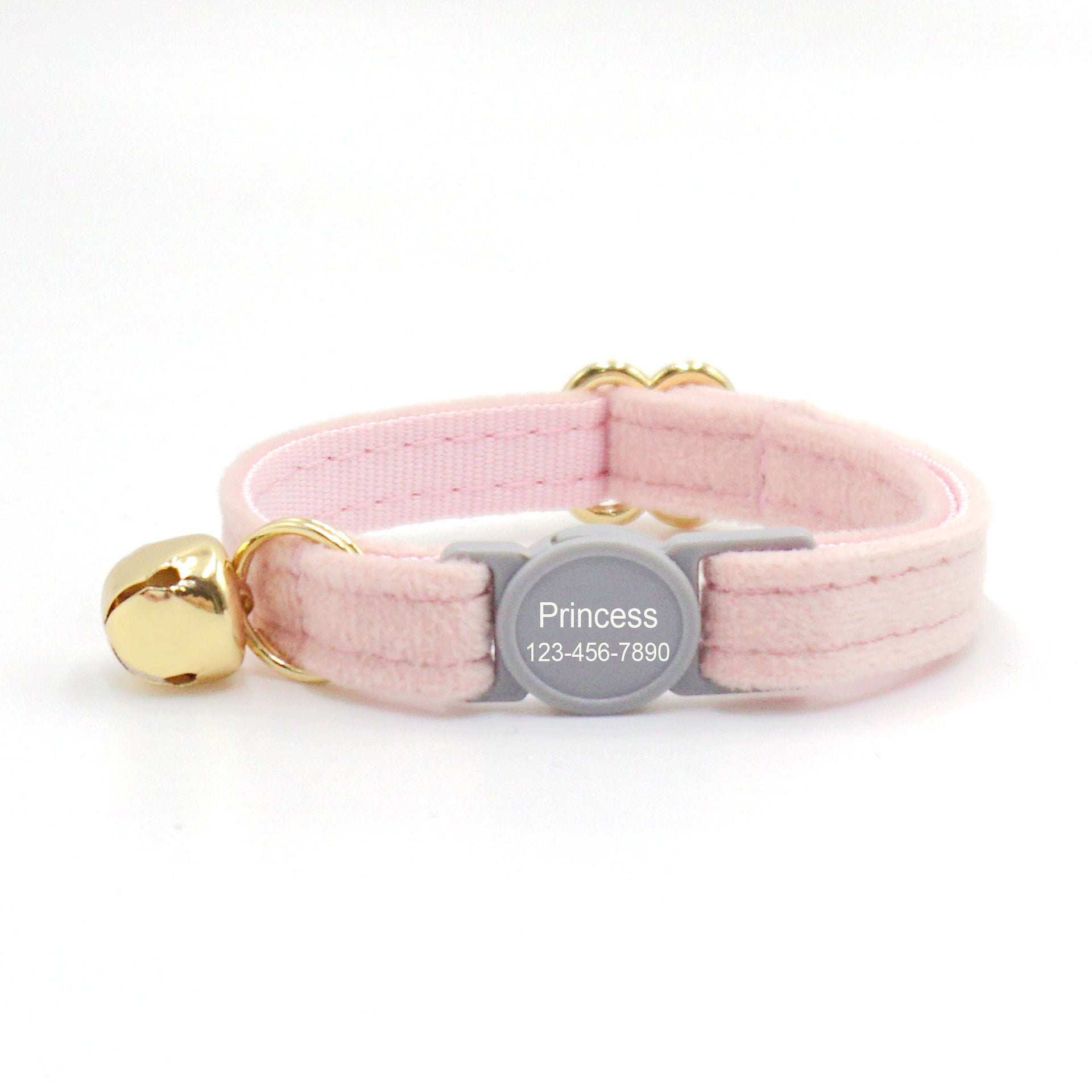 KFX-0706621 Safety Bell Cat Collar with Adjustable Cloth Design for Pet Comfort