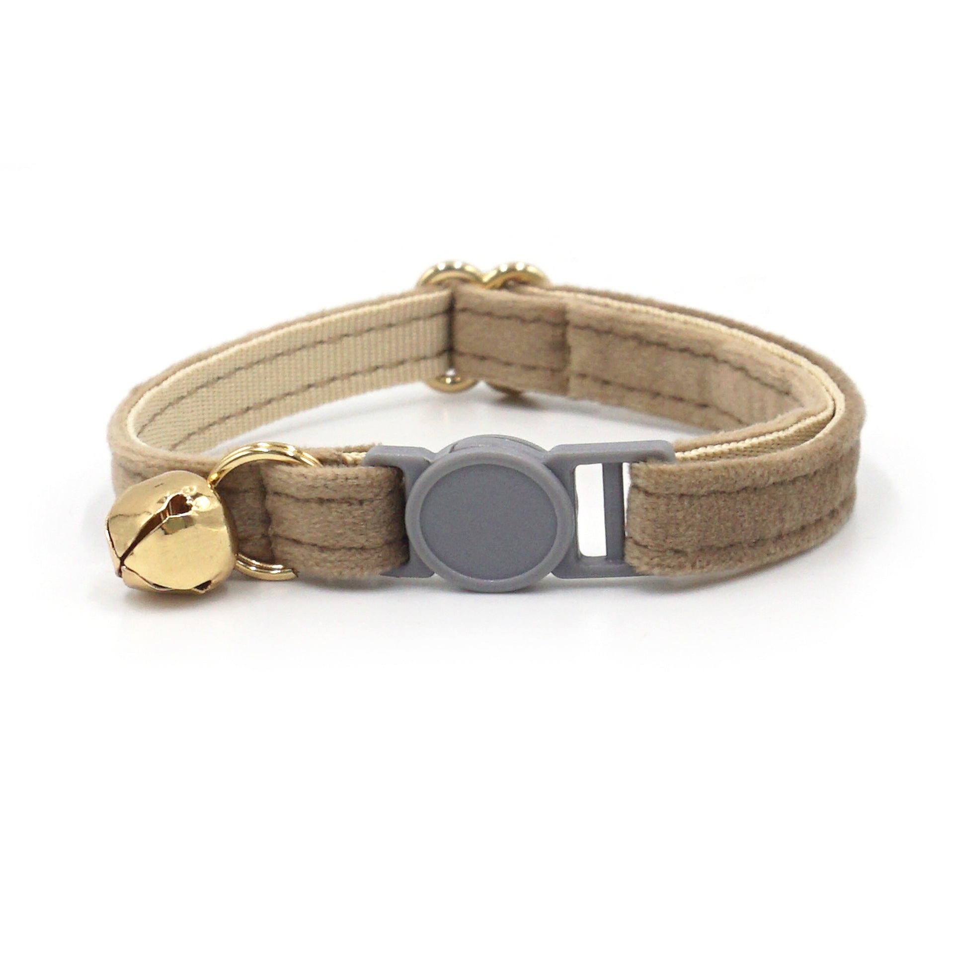 KFX-0706621 Safety Bell Cat Collar with Adjustable Cloth Design for Pet Comfort