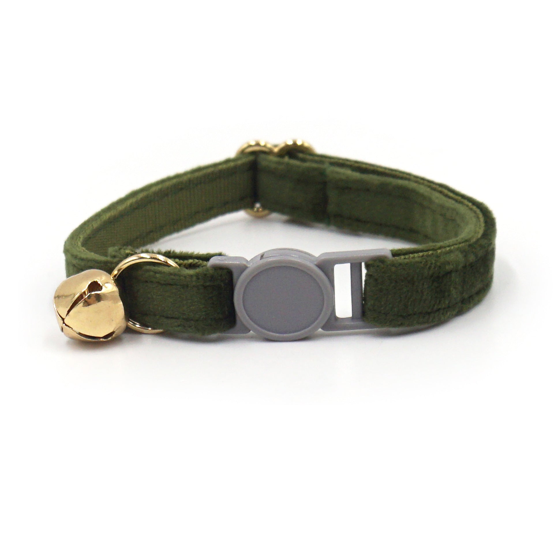 KFX-0706621 Safety Bell Cat Collar with Adjustable Cloth Design for Pet Comfort