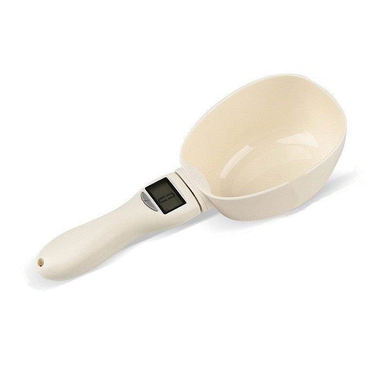 KFX-0707901 Digital Pet Food Scale with LCD Display - Precision Measuring Spoon for Accurate Dog and Cat Feeding