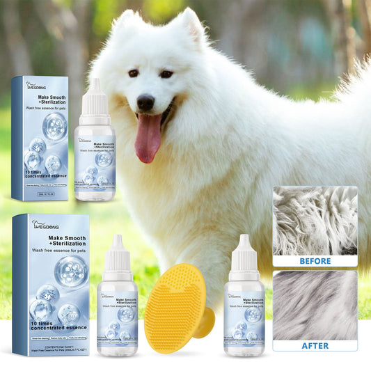 KFX-0718013 Wash-Free Essence for Dogs and Cats - 20ml Bottle with Natural Ingredients
