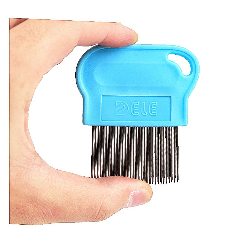 KFX-0721725 Teddy Bear Face Dog Comb for Easy Knot Removal and Fluffy Grooming