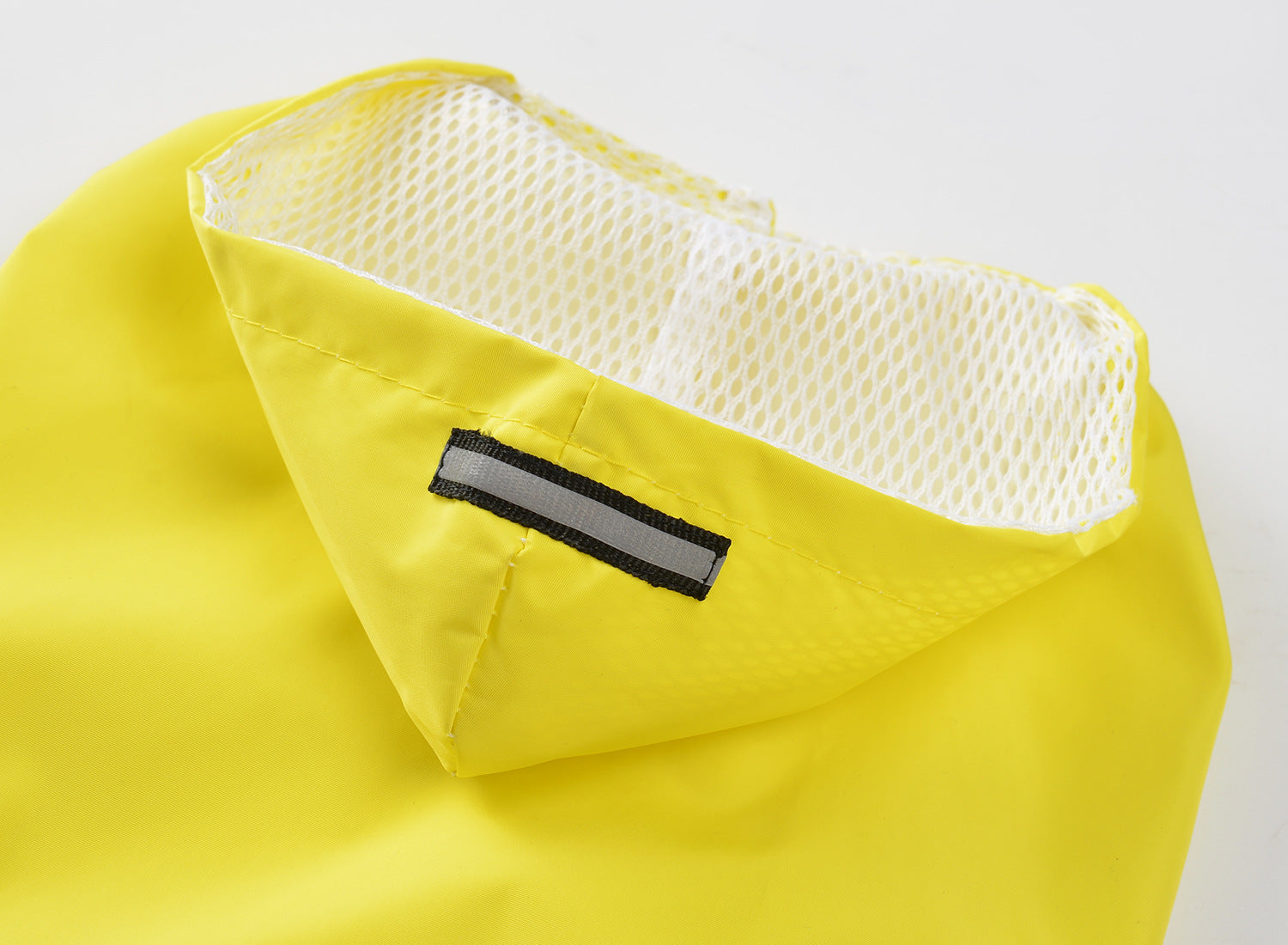 KFX-0723517 Puppy Print Raincoat for Dogs - Waterproof and Lightweight, Available in Yellow, Blue, Pink Sizes S to XL