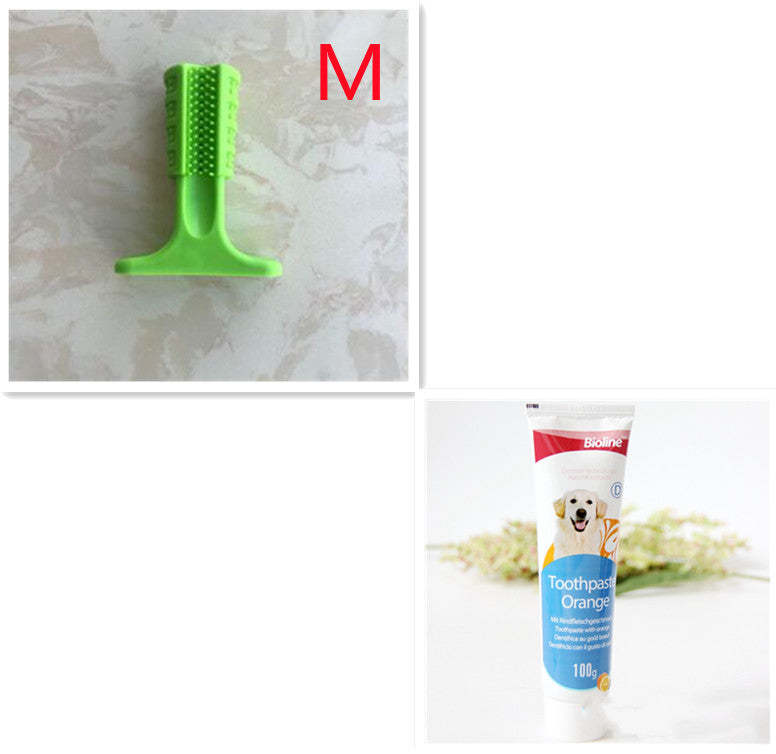 KFX-0723773 Natural Dog Toothpaste - Beef, Mint & Orange Flavors for Dental Care and Fresh Breath