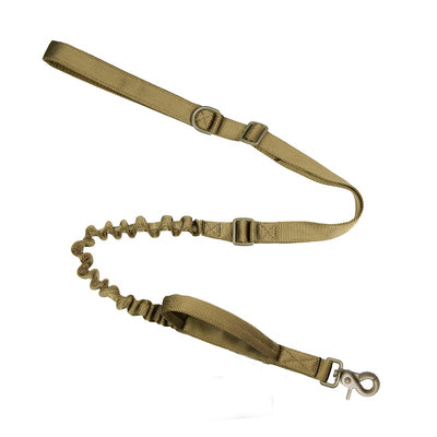 KFX-0725693 Adjustable Elastic Traction Rope for Dogs - Multiple Color Options Available, Two Lengths