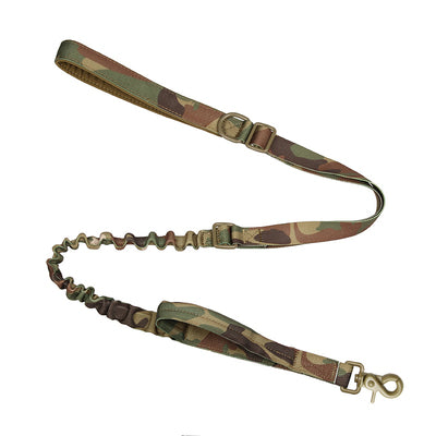 KFX-0725693 Adjustable Elastic Traction Rope for Dogs - Multiple Color Options Available, Two Lengths
