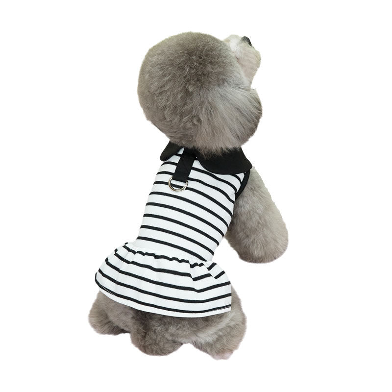 KFX-0726461 Casual Pet T-shirt and Skirt Set for Dogs - Various Sizes Available