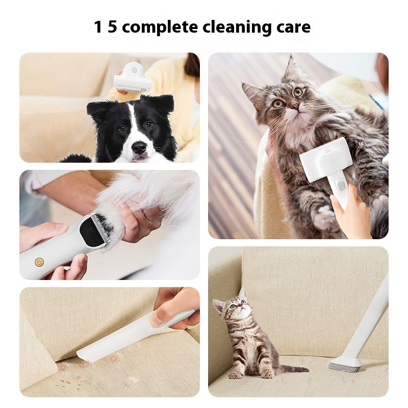 KFX-0727485 Multifunctional Vacuum Cleaner with Pet Hair Conditioner and Grooming Attachments