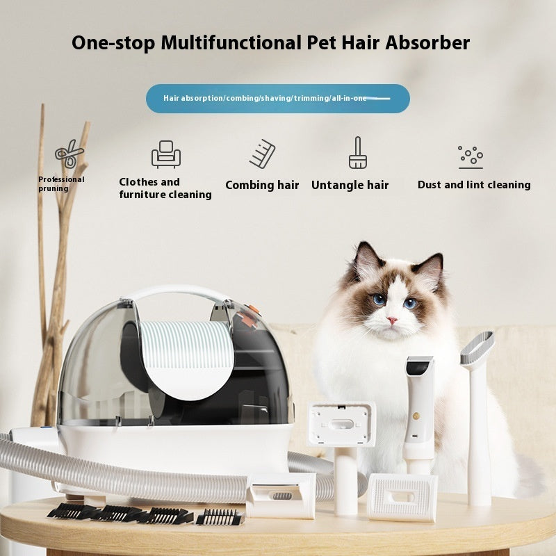 KFX-0727485 Multifunctional Vacuum Cleaner with Pet Hair Conditioner and Grooming Attachments