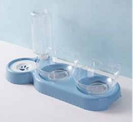 KFX-0737597 Anti-tumble Automatic Cat Feeding Water Fountain in Various Colors