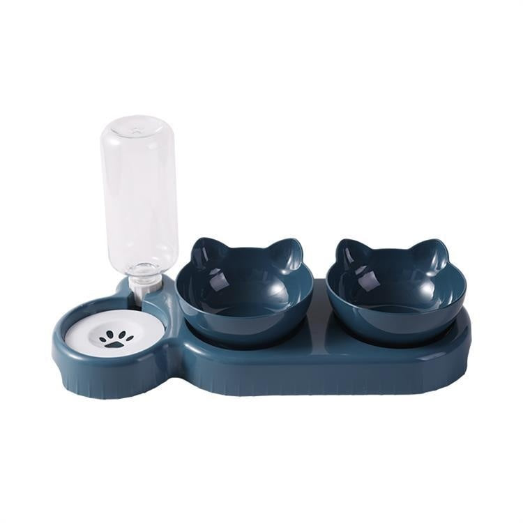 KFX-0737597 Anti-tumble Automatic Cat Feeding Water Fountain in Various Colors