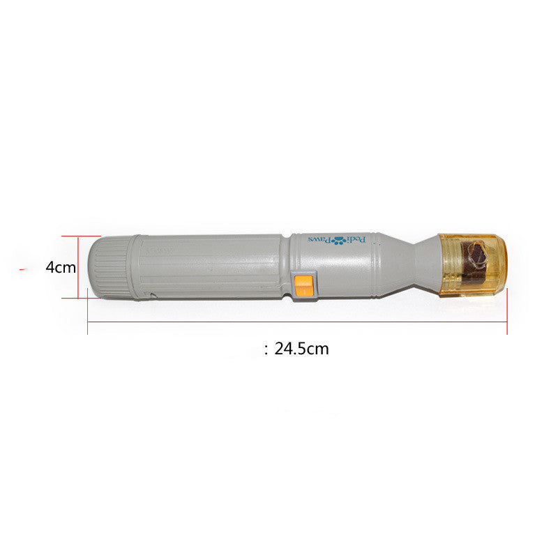 KFX-0741181 Electric Pet Nail Clippers for Cats and Dogs with Three Grinding Wheels and Manual