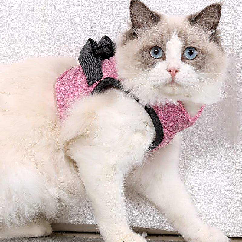 KFX-0742461 Lightweight Breathable Cat Leash and Chest Strap in Multiple Colors