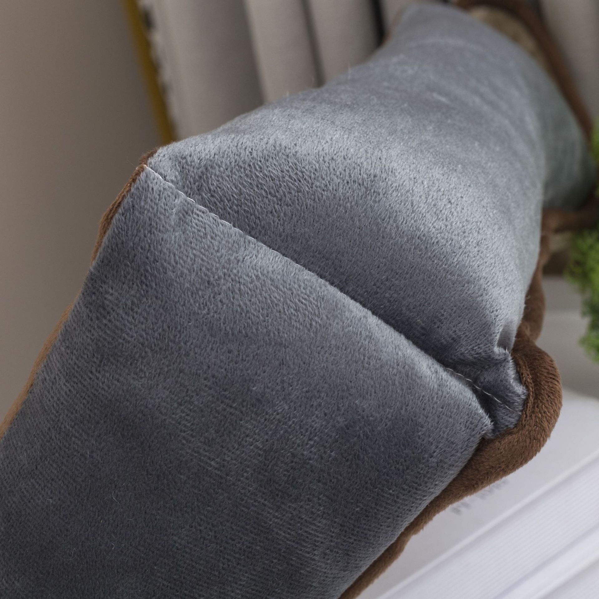 KFX-0747197 Plush Pet Nest Sofa with Removable, Washable Cushion in Multiple Colors