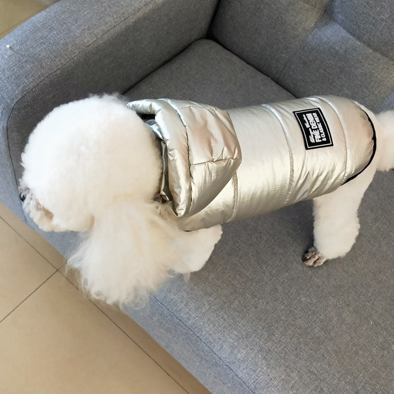 KFX-0747581 Solid Color Rainproof Silk Dog Vest