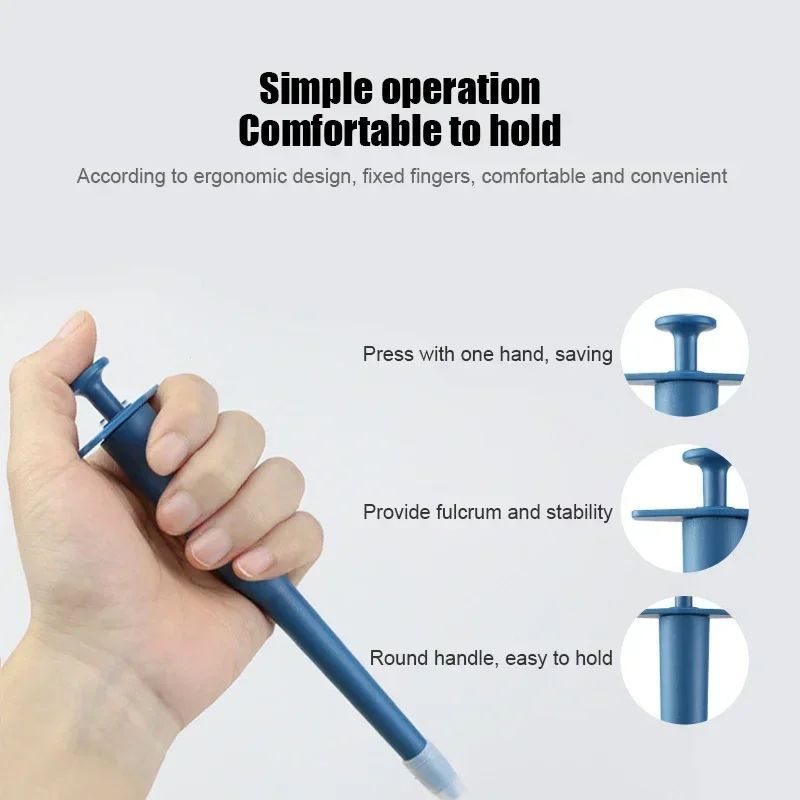 KFX-0749117 Pet Medicine Feeder Syringe for Cats and Dogs - Push Dispenser for Easy Medication and Liquid Delivery